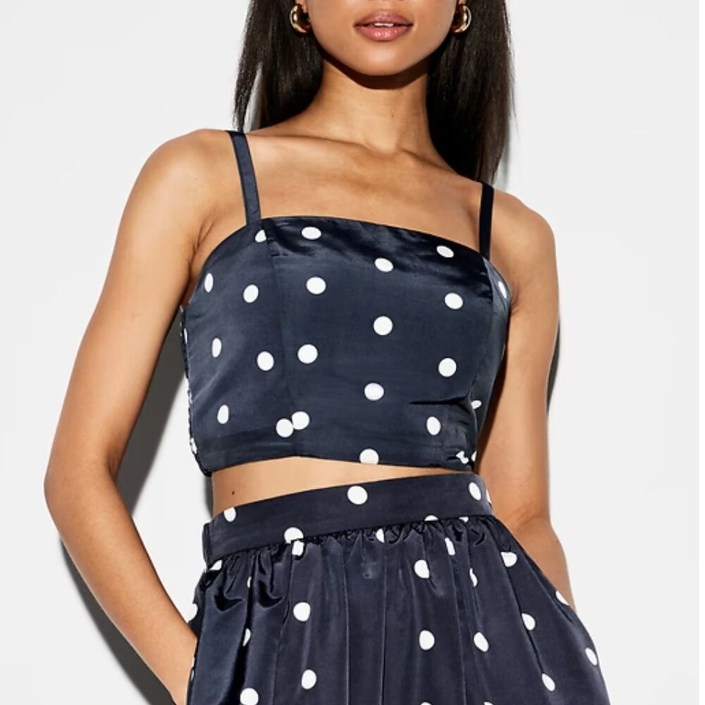 OLD NAVY POLKA DOT TOP XL